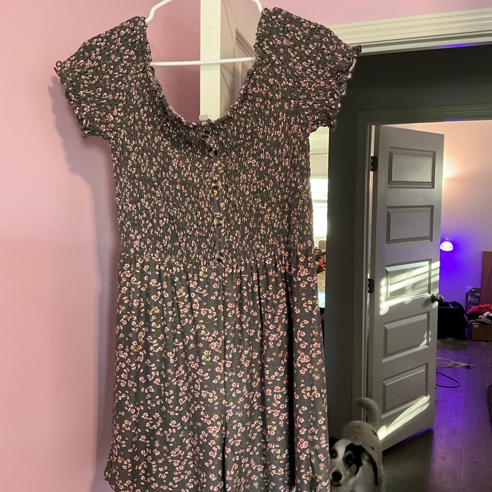 Floral Smocked Romper